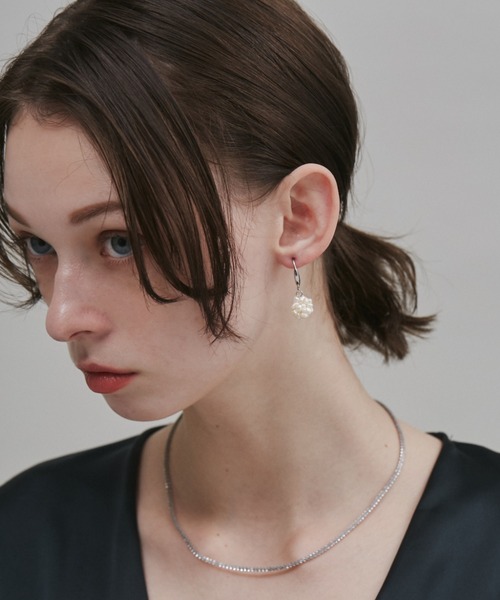 ciite' ピアス 「 金属アレルギー対応 」 淡水パールピアス