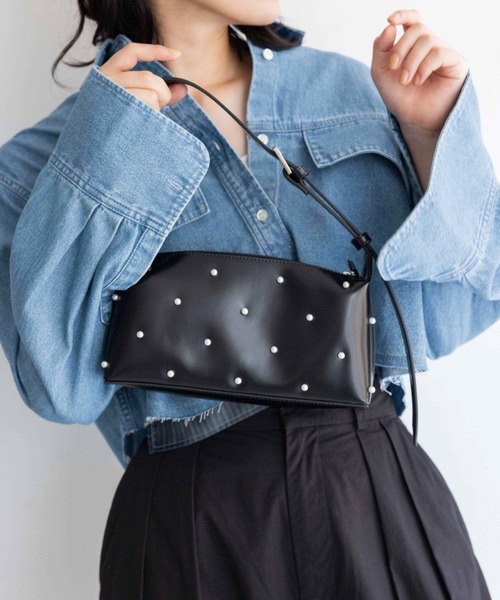 LOWRYS FARM（ローリーズファーム） ショルダーバッグ バッグ パール