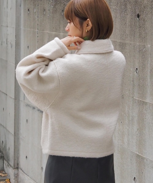 tiptop（ティップトップ） ブルゾン アウター ブークレダブルジップ