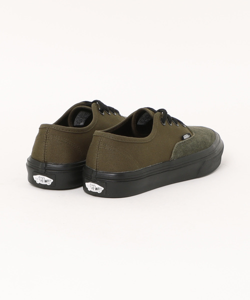【VANS】 ヴァンズ AUTHENTIC LITE F.GREEN/BLK 国内発送 VANS ヴァンズ AUTHENTIC LITE オーセンティック ライト V44 SC