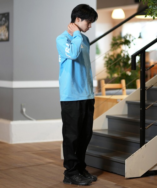 asics×eldoreso ロングパンツ Sサイズ ASICS × ELDORESO ロングパンツ（ELDORESO」と