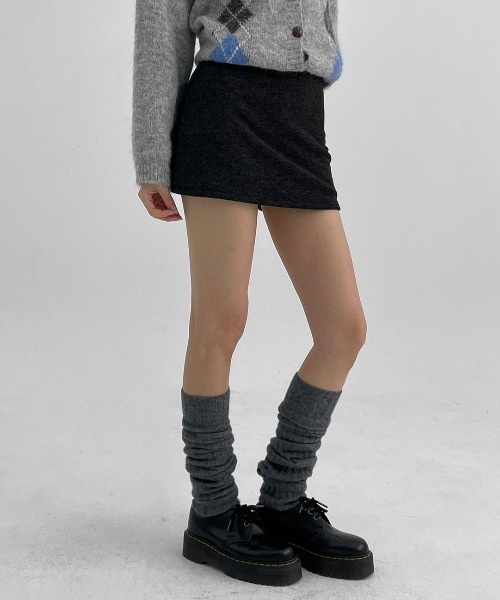 【BLACKUP】MADE シャブリンミニスカートパンツ　ブラック BLACKUP スカート 「MADE」 シャブリンミニスカートパンツ