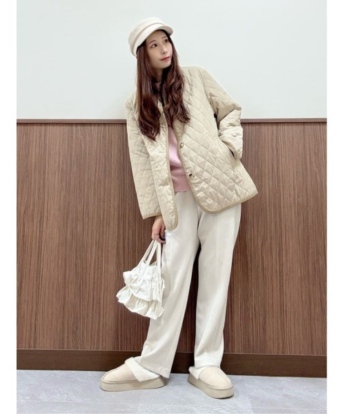 ぬーる出品 Right-on パンツ 「HONEYSUCKLE ROSE」フェイクスウェードパンツ