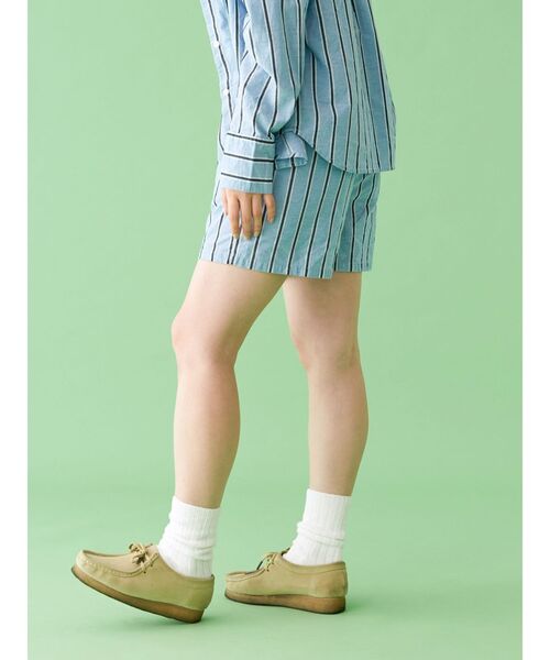 Ungrid（アングリッド） パンツ 「WEB限定」ストライプラフハーフ