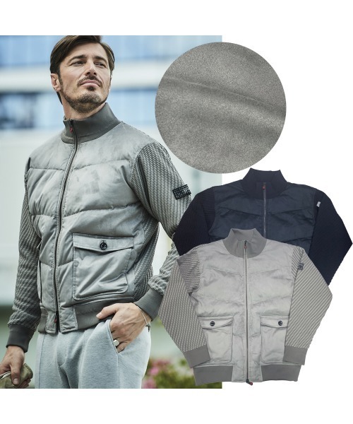 g-stage（ジーステージ） ブルゾン アウター フェイクスエードニット