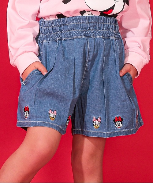 Disney(ディズニー) パンツ デニム キュロットショートパンツ 0193K Disney(ディズニー) パンツ デニム キュロットショートパンツ 0193K
