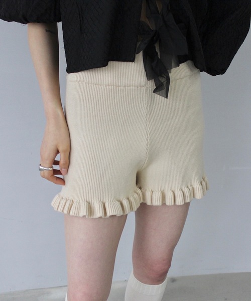 sanself サンセルフ フリル パンツ ブラック 大阪 限定