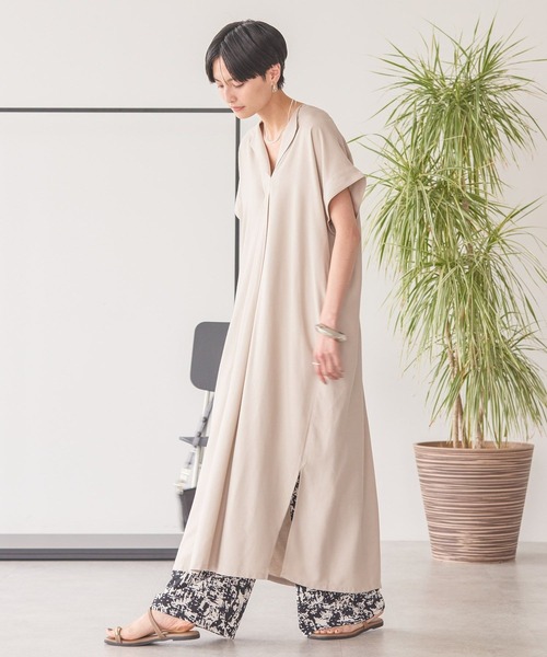 大人気新品セール ブ AMERICAN HOLIC 接触冷感スキッパーワンピース ワンピース ワンピース