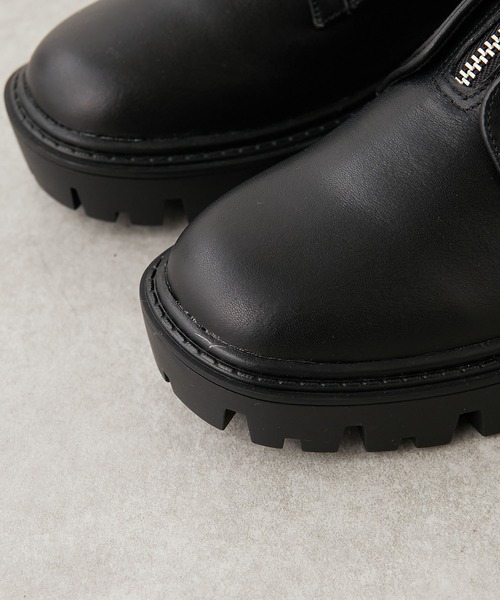 ear PAPILLONNER（イア パピヨネ） ショートブーツ S ブラック