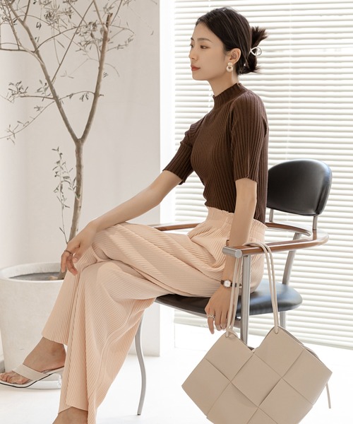 todo リブ編み 半袖Tシャツ リブ 編み 半袖」に該当するファッション通販 - ZOZOTOWN
