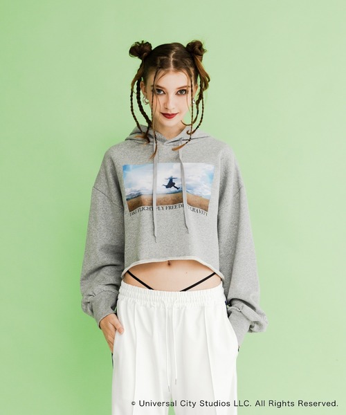 Ayana//SENSE OF PLACE★スウェットプルパーカー★ Ayana collaboration arch fullzip hoodie (black)