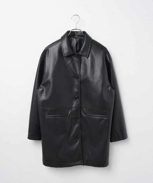 「WEGO」 コート FREE オリーブ レディース_画像3