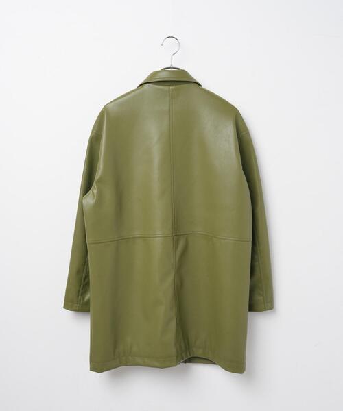 「WEGO」 コート FREE オリーブ レディース_画像9