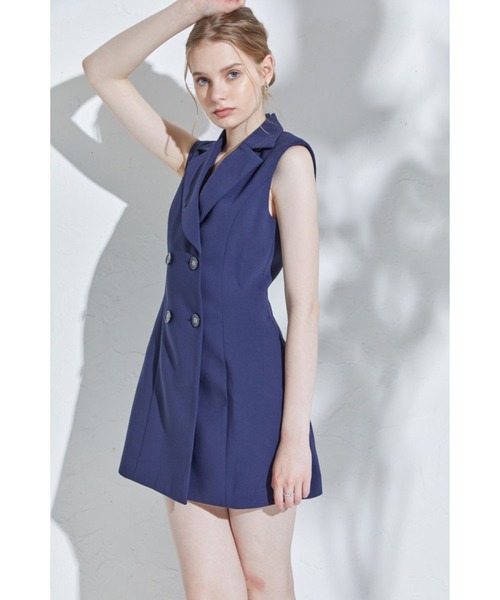 eradie♡エラディエ♡Wクロスミニマムワンピース ERADIE ワンピース Double Cross Mini Wrap one-piece ダブル