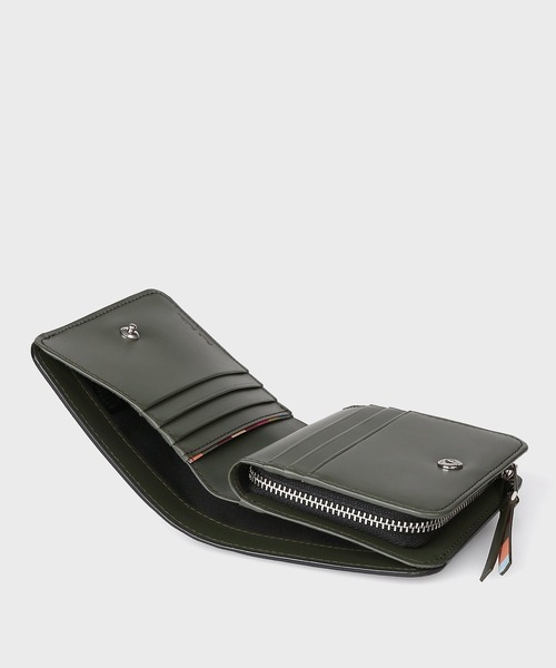 【Paul Smith】スワールプラー 2つ折り財布 贈り物にも *3Colors Paul Smith 財布 スワールプラー 2つ折り財布 / 555407 W792