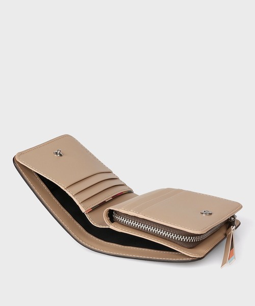 【Paul Smith】スワールプラー 2つ折り財布 贈り物にも *3Colors Paul Smith 財布 スワールプラー 2つ折り財布 / 555407 W792