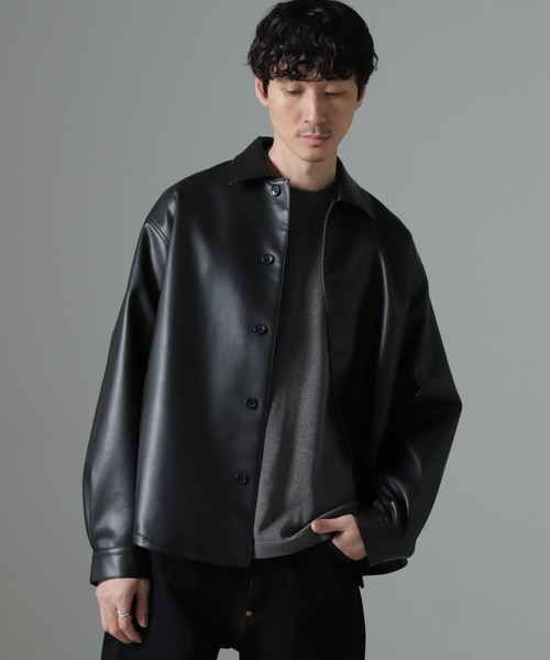 NANO universe（ナノ・ユニバース） ジャケット L ブラック メンズ