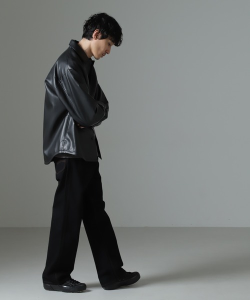 NANO universe（ナノ・ユニバース） ジャケット L ブラック メンズ