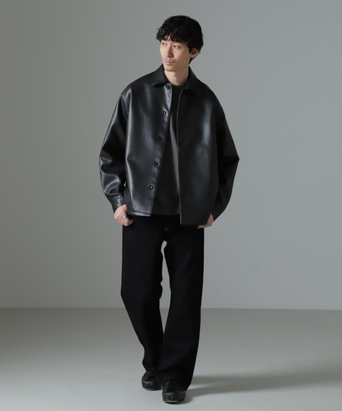 NANO universe（ナノ・ユニバース） ジャケット L ブラック メンズ