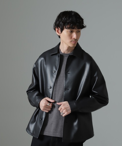 yoshiki　nano universe ブラック ジャケット nano universe ブラックジャケット ナノ・ユニバース NANO universe