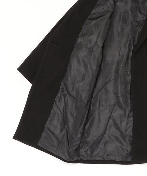 「Dream garden」 「紐斯雅」チェスターコート M ブラック レディース_画像3