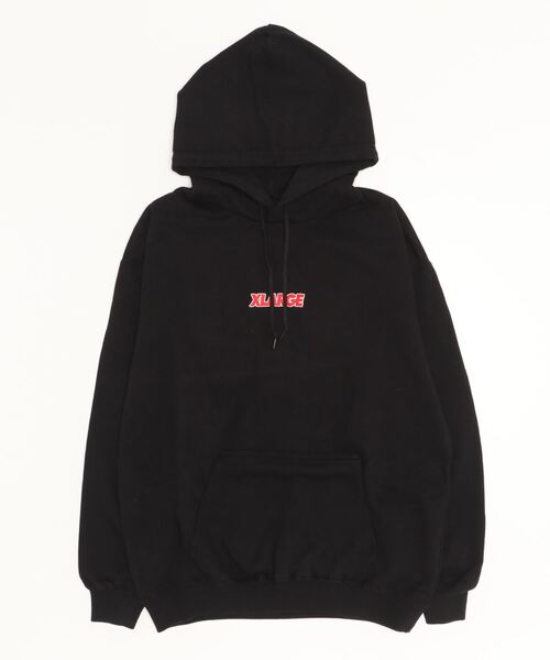 XLARGE 「XLARGE」 プルオーバーパーカー X-LARGE ブラック