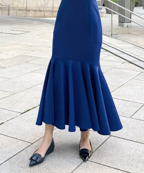 ワンピース マーメイドカットソーワンピースの画像