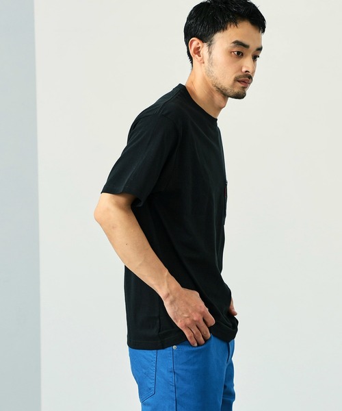 EDWIN tシャツ エドウィン デニムポケット Tシャツ 半袖 メンズ