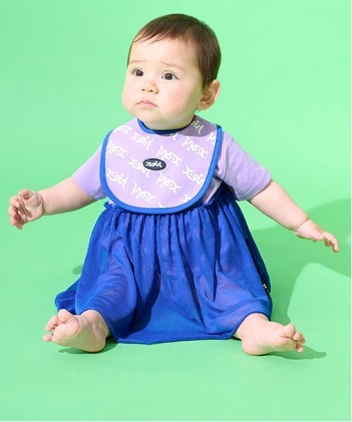.e_e.【新品未使用未開封】familiar ネイビー刺繍ロンパース＋ X-girl Stages（エックスガールステージス） ベビー服 ロンパース