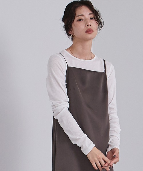 ur's（ユアーズ） tシャツ レイヤードトップスセット レディース