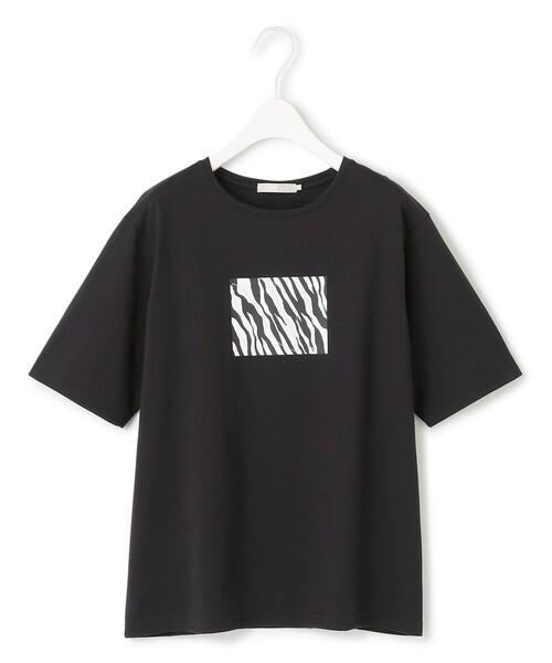 ICB（アイシービー） tシャツ 半袖 ゼブラ柄 TEE レディース