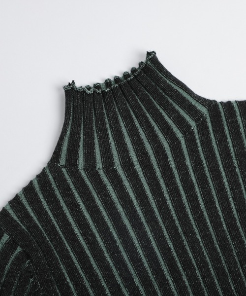 「SUGAR BISKET」 「La-gemme」タートルネックニット フリー マスタード レディース_画像4