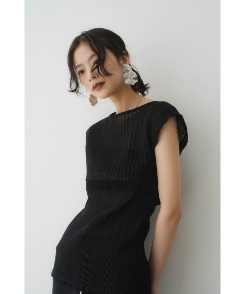 トップス knuth marf Knuth Marf（クヌースマーフ） tシャツ french sleeve ribbed tops