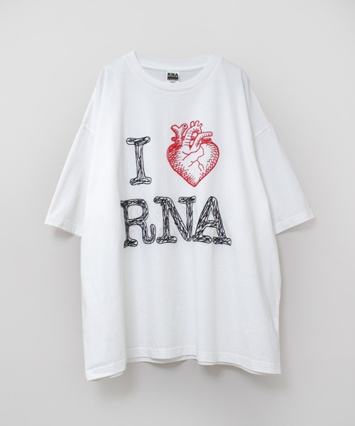 RNA（アールエヌエー） tシャツ M2504 I LOVE RNA BIG T レディース