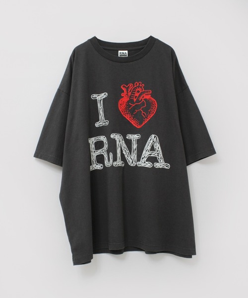 【ブル－グリーン】M2504 I LOVE RNA BIG T セール】M2504 I LOVE RNA BIG T（Tシャツ/カットソー）｜RNA（アール