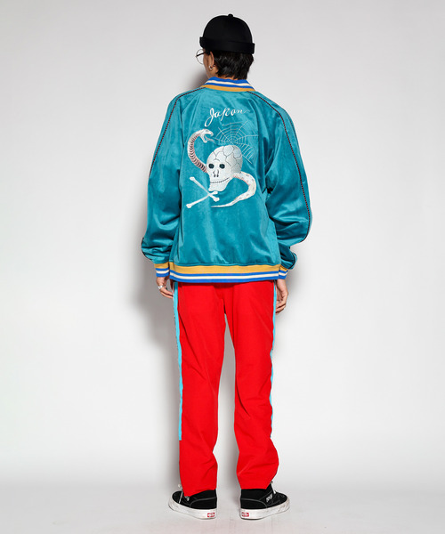 スカジャン Skull Souvenir Jacket / スカルスーベニアジャケット メンズ レディースの画像