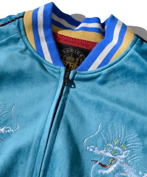 スカジャン Skull Souvenir Jacket / スカルスーベニアジャケット メンズ レディースの画像