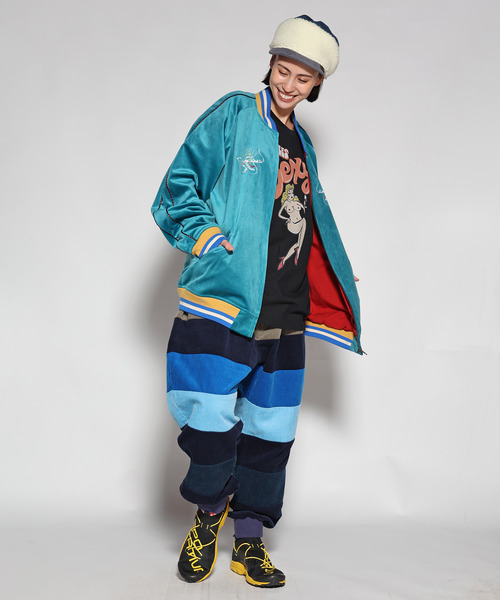 ALDIES（アールディーズ） スカジャン Skull Souvenir Jacket / スカル