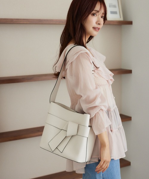 mysty woman ショルダーバッグ バッグ ワンショルダーリボンBAG 575911