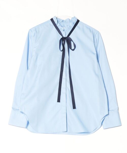 「UNITED ARROWS」 長袖ブラウス FREE ブルー レディース