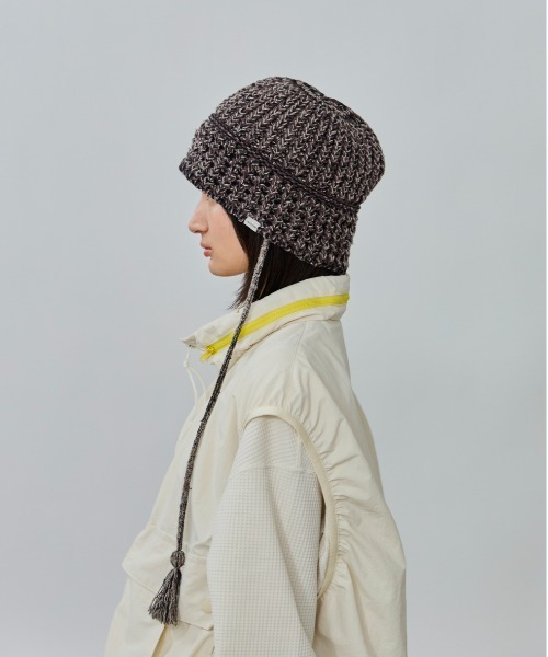 override（オーバーライド） 帽子 ハット KNIT BALLOON CLOCHE HAT SGP