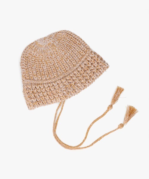 override（オーバーライド） 帽子 ハット KNIT BALLOON CLOCHE HAT SGP
