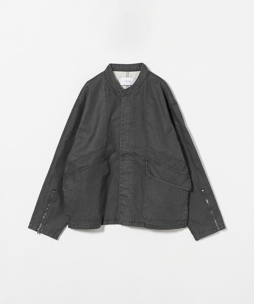 ASTRAET ブルゾン アウター 「ASTRAET」コーティング ノーカラー