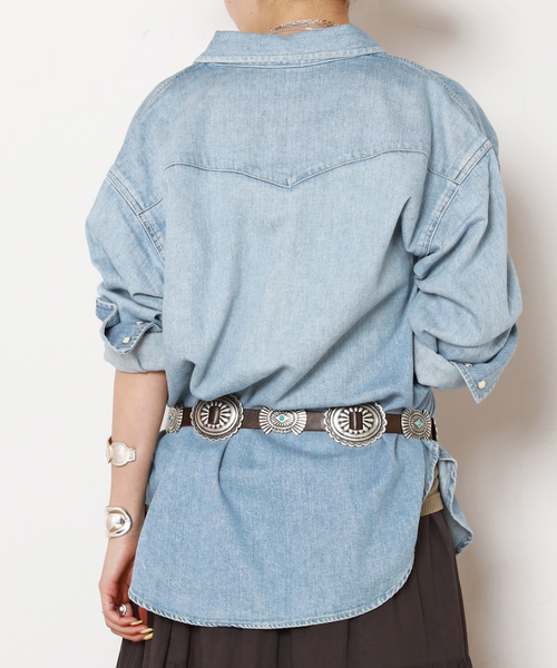 Puntovita ベルト 「PUNTOVITA/プントヴィータ」CONCHO LEATHER