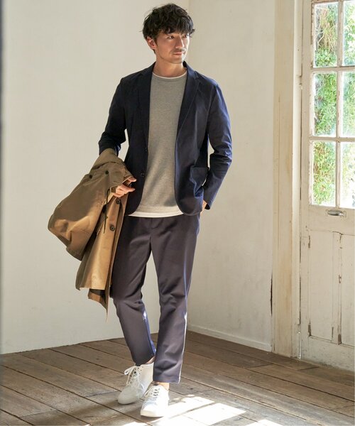 「ikka」 半袖Tシャツ M グレー メンズ