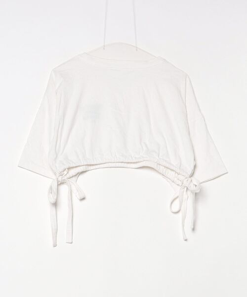 「archives」 ワンポイント半袖Tシャツ M ホワイト レディース