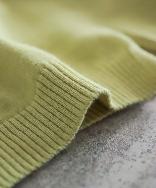 「NOMBRE IMPAIR」 長袖ニット FREE ライトグリーン レディース_画像5