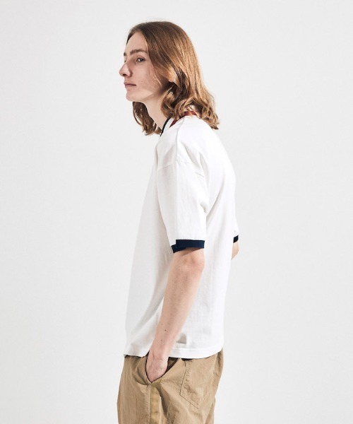「Penguin by Munsingwear」 半袖ポロシャツ M ホワイト メンズ