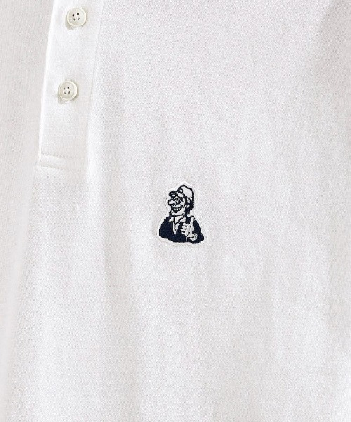 「Penguin by Munsingwear」 半袖ポロシャツ M ホワイト メンズ