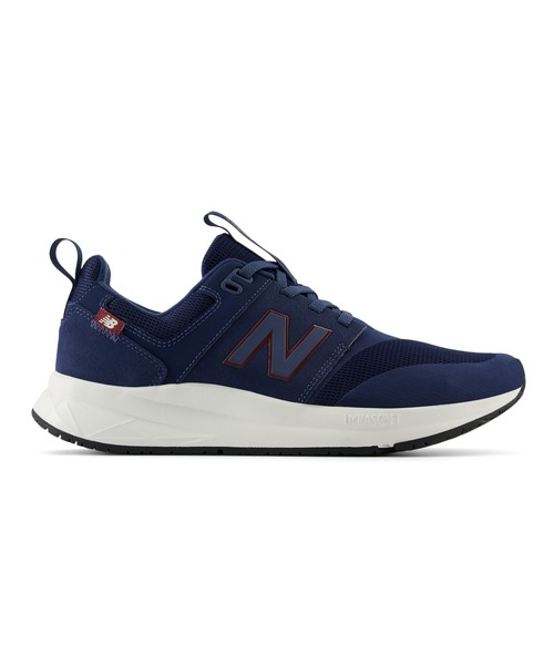 「New Balance」 ローカットスニーカー 24.5cm ブラウン レディース